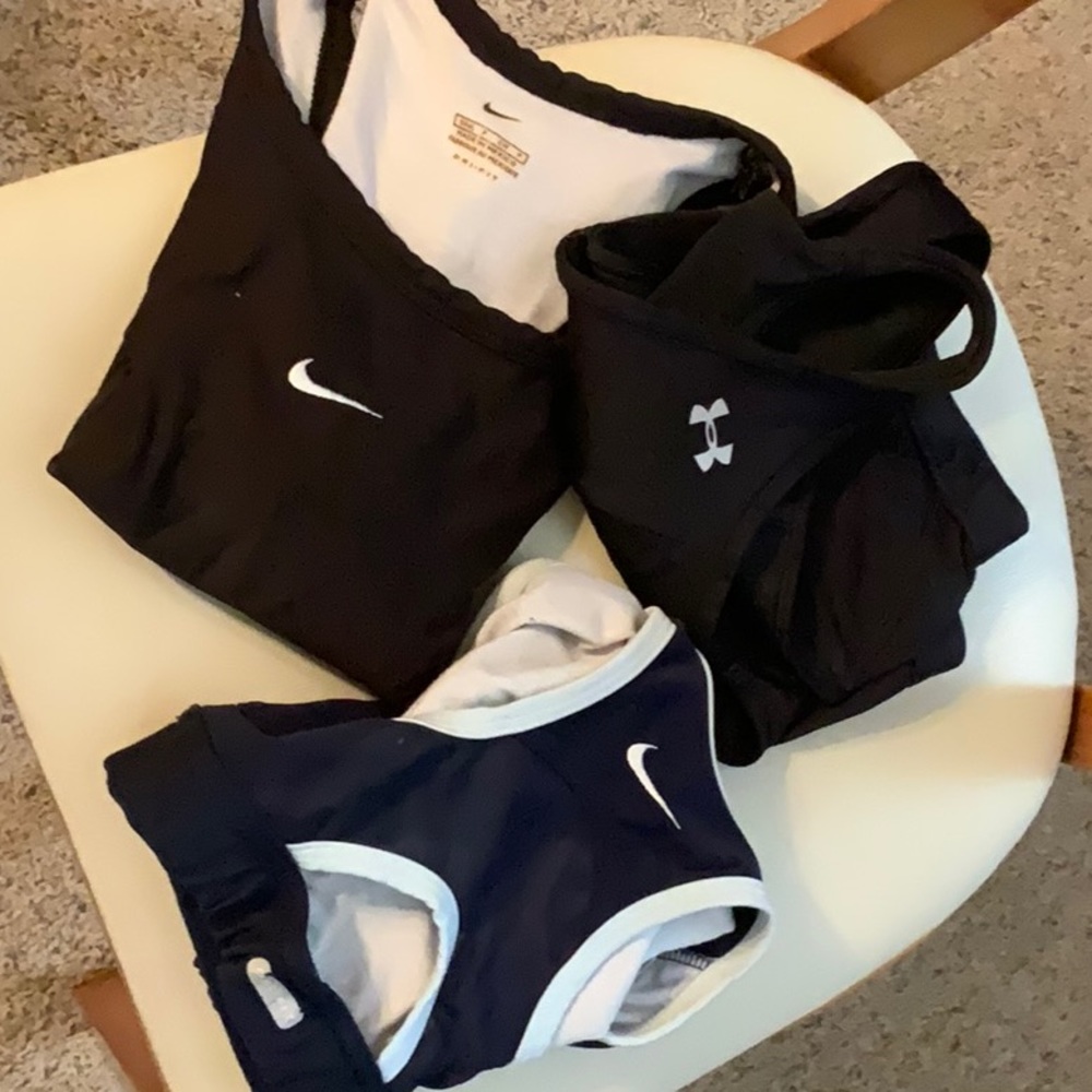 Athletic tops-bras-lot of 3 size xs-s women’s